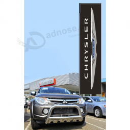 business advertising chrysler flutter flag chrysler blade flag