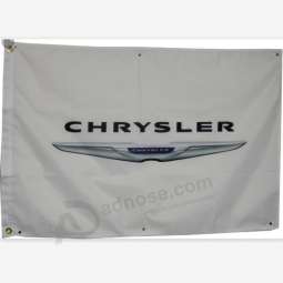 chrysler flag banner polyester chrysler werbeflagge