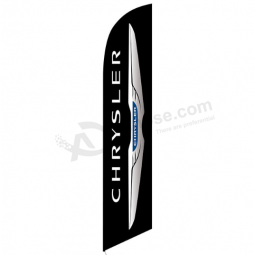 Auto Show Polyester Chrysler Advertising Swooper Flag