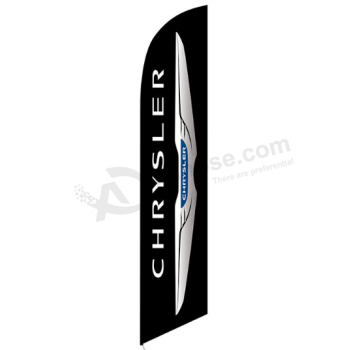 Auto Show Polyester Chrysler Werbung Swooper Flagge