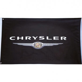нестандартный размер Chrysler полиэстер баннер для рекламы