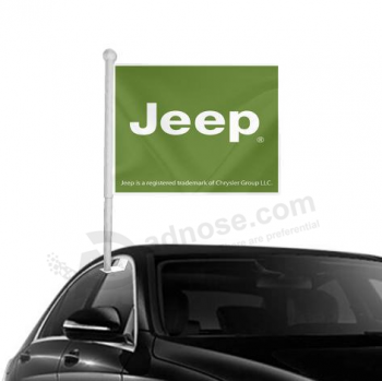 bandera de clip de ventana de coche mini chrysler personalizado por mayor