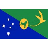 Christmas Island Flag 5ft x 3ft Large - 100% Polyester - Metal Eyelets - Double Stitched