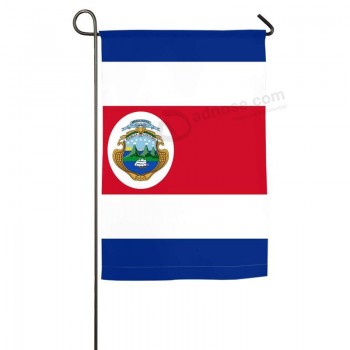 Costa Rica Flagge Happy Party für Garten Flagge Garten Flagge