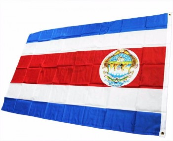 90 х 150 см Коста-Рика высокого качества полиэстер напечатаны флаги крытый и открытый украшения деятельности ф