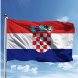Venta caliente bandera nacional del país de croacia