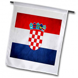 tamaño personalizado poliéster bandera nacional de croacia bandera