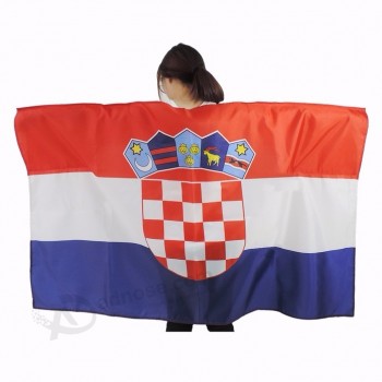 2019 Sports Cheering Good Quality Croatia National Body Flag
