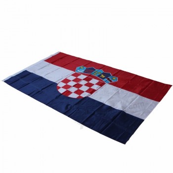 Hete verkopende nationale vlag Kroatië vlag fabrikant