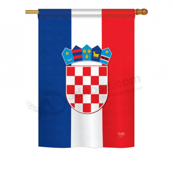 pared interior bandera de bandera de Croacia votiva al por mayor