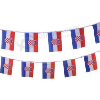 Sportveranstaltungen Kroatien Polyester Country String Flagge