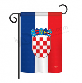 croatia bandera nacional del jardín del país bandera de la casa croata