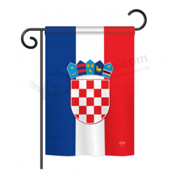 kroatien nationales land garten flagge kroatisches haus banner