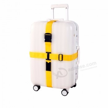 Carrinho de viagem mala de viagem personalizado cinto de embalagem segura cruz ajustável leve cintas de bagagem peças itens acessórios produto de fornecimento