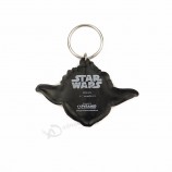 promotioneel aangepast logo 2D / 3D zacht rubber pvc sleutelhanger