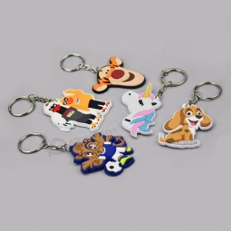 Gummi keychain Schlüsselkette / weicher PVC keychains / Silikonschlüsselring