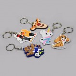 rubberen sleutelhanger sleutelhanger / zachte pvc sleutelhangers / siliconen sleutelhanger