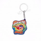 rubberen sleutelhanger promotionele zachte pvc sleutelhanger leverancier