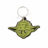 cartoon logo aangepaste rubber 3d zachte pvc sleutelhanger