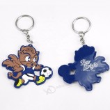 kundenspezifisches weiches PVC keychain / Gummi keychain