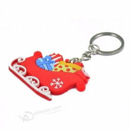 custom shaped soft rubber pvc keychain with your logo