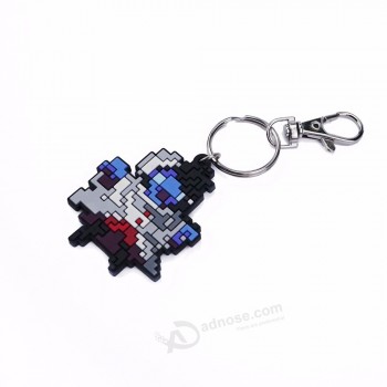 kundenspezifischer alpinestars keychain weicher Gummischlüsselanhängerhersteller