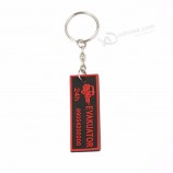 promotie aangepaste rubberen zachte pvc sleutelhanger