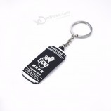 aangepaste eigen logo goedkope soft touch PVC sleutelhanger Sleutelhanger