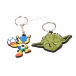 chaveiro personalizado OEM chaveiro Pvc, novo design de metal porta-chaves
