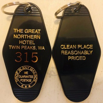 groothandel twin peaks inspireerde geweldige noordelijke hotel keytag