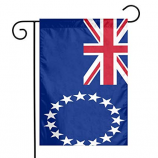 bandiera decorativa del cortile delle isole del cuoco del giardino con il palo