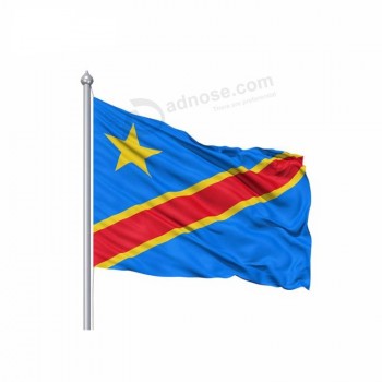 Высокое качество Низкая цена на заказ флаги 3X5 70-100 D флаг Конго