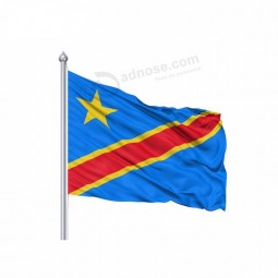 High Quality Low Price Custom Flags 3X5 70-100 D Congo Flag