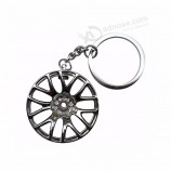 Metall keychain Legierungsautoauto-Radautoteil-Schlüsselringschlüsselanhänger