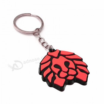 personalized blank custom rubber key holder ornament for motorcycle