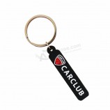 pantone kleur reliëf 3D pvc sleutelhanger sleutelhouder voor promotie
