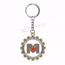 бирка силикона резиновой ключевой цепи изготовленная на заказ подгоняла keychain pvc с логосом