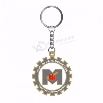 rubber key chain custom silicone tag customized pvc keychain with logo