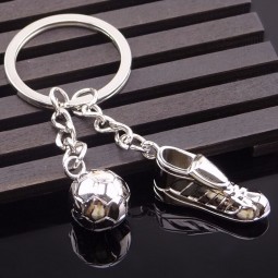 coole voetbalschoen vorm mooie sleutelhangers unieke metalen ring sleutelhanger sleutelhanger mode-sieraden