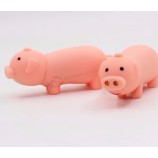 cute cartoon varken LED geluid sleutelhanger sleutelhanger handtas opknoping decor kinderen speelgoed cadeau nieuw