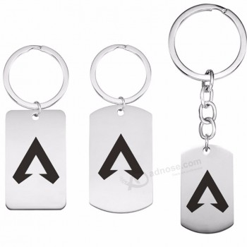 Apex Legends Symbol Logo Персонализированные брелки для ключей Брелок для ключей Держатель для ключей Сумка декор пода