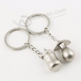 groothandel schattige baby fopspeen patroon sleutelhanger zuigfles Sleutelhanger liefhebbers sleutelhanger geschenk