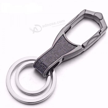 Dalaful высококачественные брелки для ключей бизнес сплава металла брелок кольцо держатель простой шикарный по