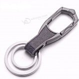 dalaful hoogwaardige sleutelhanger sleutelhangers zakelijke legering metalen sleutelhanger ringhouder eenvoudig chic cadeau voor mannen vrouwen voor auto k374
