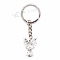 2019 jewelry women's sphynx Cat Key chains lovers metal Pet shaped Key chains