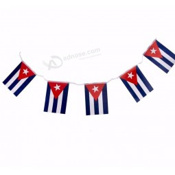 14x21cm 10m Cuba String Handing String Banner Indoor Decoration Flag