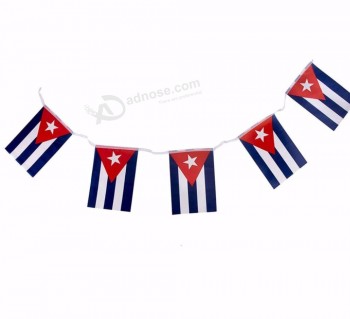 14x21cm 10m Cuba String Handing String Banner Indoor Decoration Flag