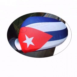 wholesale cuba car side rear view mirror flag cover