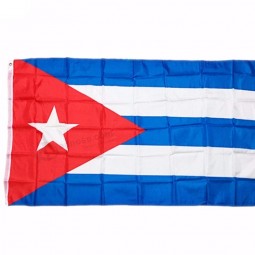 stoter hoge kwaliteit 3x5 FT cuba vlag met messing doorvoertules, polyester land vlag