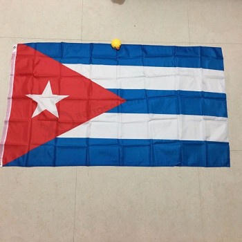 venda por atacado impressão digital personalizada cuba bandeira do país nacional